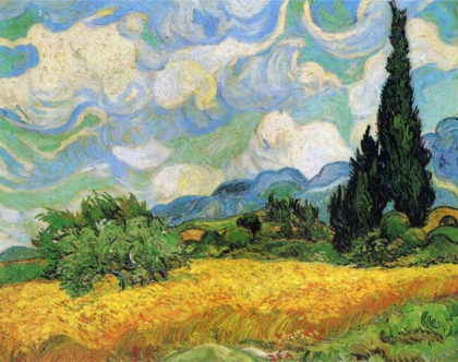 Van Gough landscape