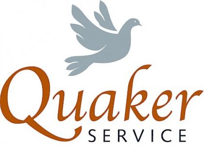 The words Quaker Service