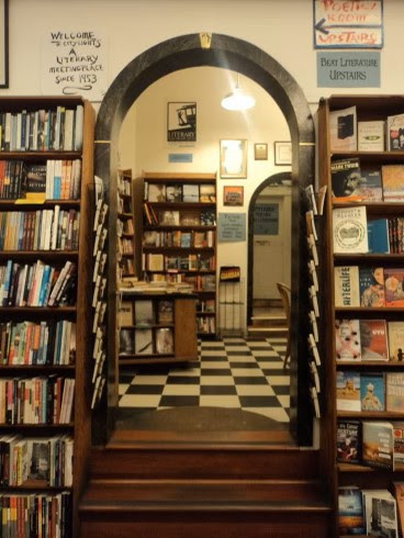 interior of a bookstore